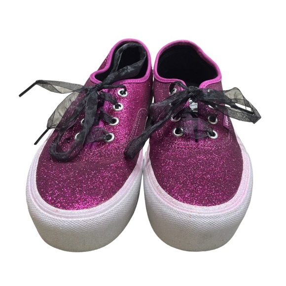 Vans Shoes - Vans glitter platform sneakers